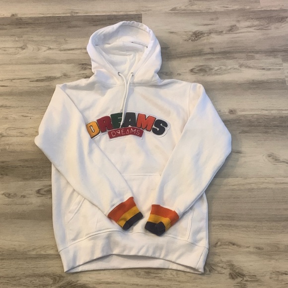 Dreams men’s white sweatshirt size small - Picture 1 of 4